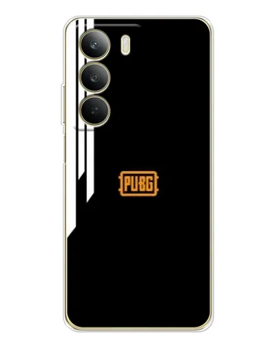 Чохол для Realme C71 з картинкою «PUBG — вертикальні лінії»