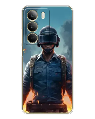 Чохол для Realme C71 з картинкою «PUBG — реалістичний герой»