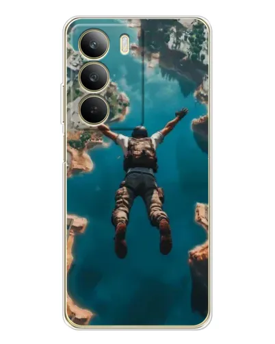 Чохол для Realme C71 з картинкою «PUBG — вільне падіння»