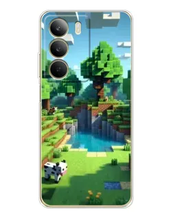 Чохол для Realme C71 з картинкою «Minecraft літній день»