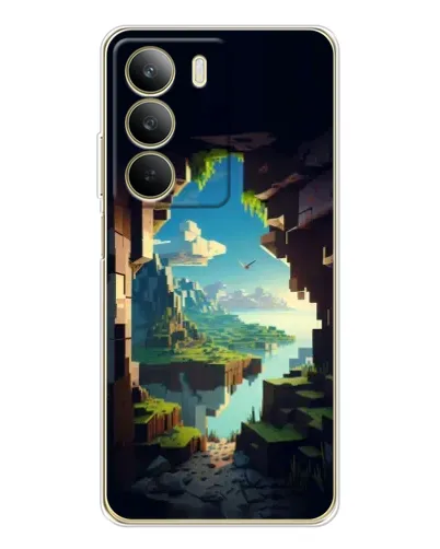 Чохол для Realme C71 з картинкою «Вид з печери»