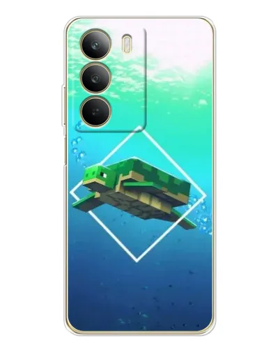 Чехол для Realme C71 с картинкой «Черепаха Minecraft» Чехол для Realme C71 с картинкой «Черепаха Minecraft»