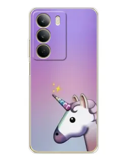 Чехол для Realme C71 с картинкой «Единорог градиент» Чехол для Realme C71 с картинкой «Единорог градиент»