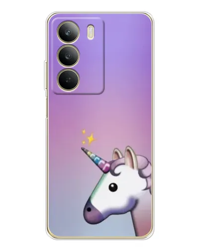 Чехол для Realme C71 с картинкой «Единорог градиент» Чехол для Realme C71 с картинкой «Единорог градиент»