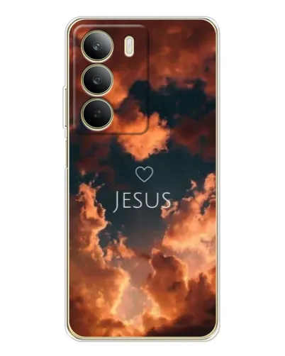 Чехол для Realme C71 с картинкой «Сияние Имени Jesus»