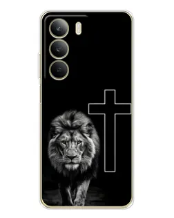 Чехол для Realme C71 с картинкой «Лев и Крест» Чехол для Realme C71 с картинкой «Лев и Крест»