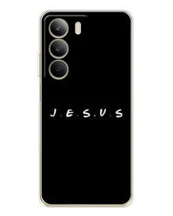 Чехол для Realme C71 с картинкой «Точки веры J.E.S.U.S.»