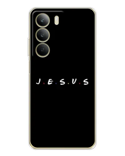 Чехол для Realme C71 с картинкой «Точки веры J.E.S.U.S.»