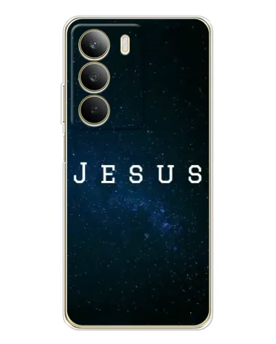 Чехол для Realme C71 с картинкой «Звездное небо Jesus»