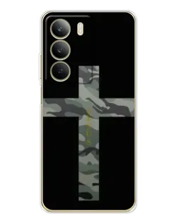 Чехол для Realme C71 с картинкой «Милитари Крест»