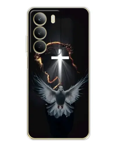 Чехол для Realme C71 с картинкой «Голубь и Свет»