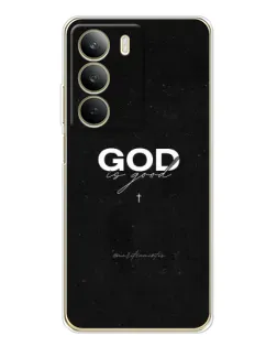 Чехол для Realme C71 с картинкой «GOD — Бог над всем»
