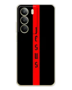 Чехол для Realme C71 с картинкой «Красная линия веры»