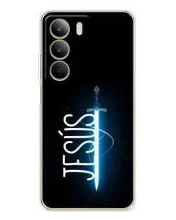 Чехол для Realme C71 с картинкой «Меч Духа Jesus»