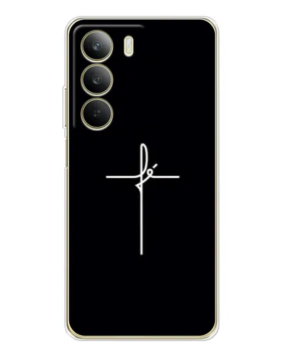 Чехол для Realme C71 с картинкой «Тонкий крест» Чехол для Realme C71 с картинкой «Тонкий крест»