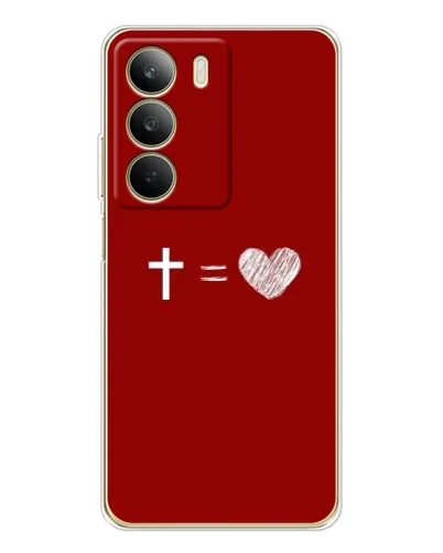 Чехол для Realme C71 с картинкой «Уравнение любви» Чехол для Realme C71 с картинкой «Уравнение любви»