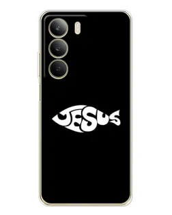 Чехол для Realme C71 с картинкой «Рыба Jesus»