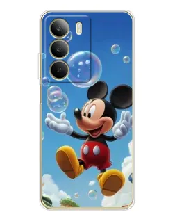 Чохол для Realme C71 з картинкою «Mickey та мильні бульбашки»