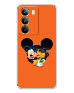Чохол для Realme C71 з картинкою «Серце Міккі Мінні»