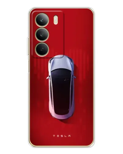 Чохол для Realme C71 з картинкою «Tesla Top View»
