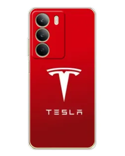 Чохол для Realme C71 з картинкою «Tesla Red Classic»