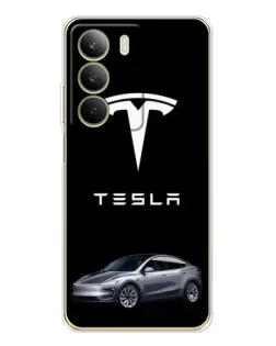 Чохол для Realme C71 з картинкою «Tesla Model Y»