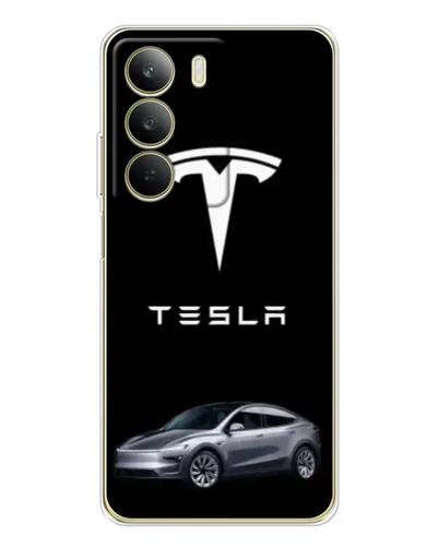 Чохол для Realme C71 з картинкою «Tesla Model Y»