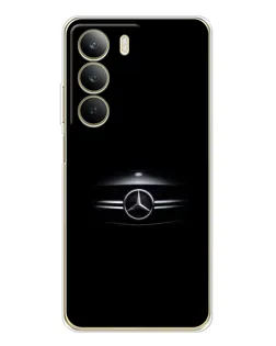 Чохол для Realme C71 з картинкою «Mercedes — абстрактні лінії»
