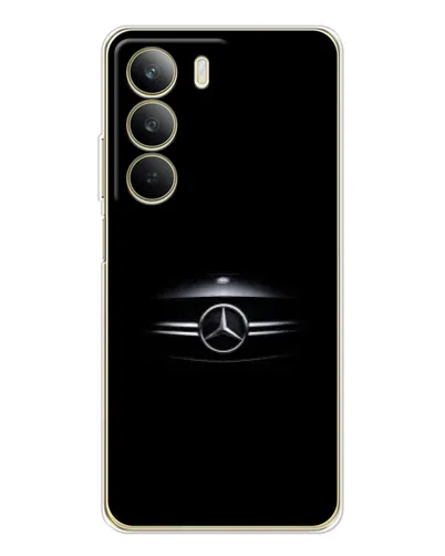 Чохол для Realme C71 з картинкою «Mercedes — абстрактні лінії» Чохол для Realme C71 з картинкою «Mercedes — абстрактні лінії»