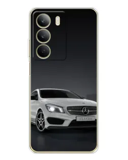 Чохол для Realme C71 з картинкою «Mercedes AMG GT Silver»