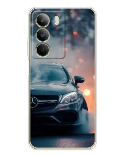 Чохол для Realme C71 з картинкою «Mercedes — нічне місто» Чохол для Realme C71 з картинкою «Mercedes — нічне місто»
