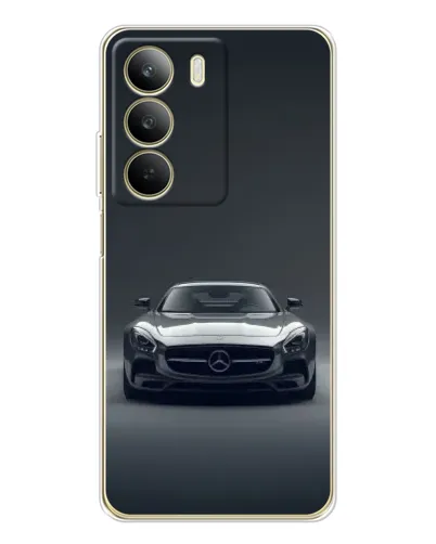 Чохол для Realme C71 з картинкою «Mercedes на чорному» Чохол для Realme C71 з картинкою «Mercedes на чорному»