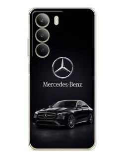Чохол для Realme C71 з картинкою «Mercedes — решітка радіатора»