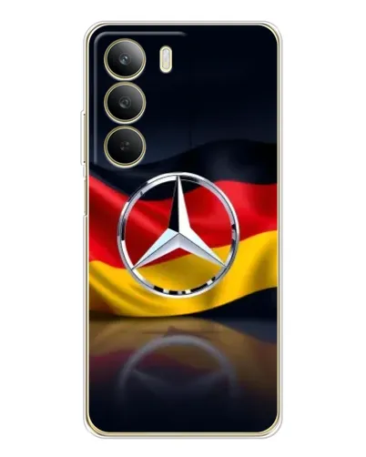 Чохол для Realme C71 з картинкою «Mercedes — прапор Німеччини» Чохол для Realme C71 з картинкою «Mercedes — прапор Німеччини»