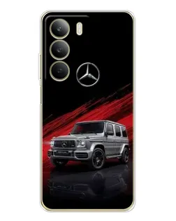 Чохол для Realme C71 з картинкою «Mercedes G-Class червоний»
