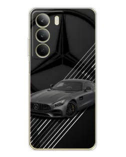Чохол для Realme C71 з картинкою «Mercedes AMG — графіка»