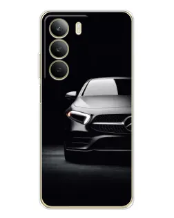 Чохол для Realme C71 з картинкою «Світло фар Mercedes»