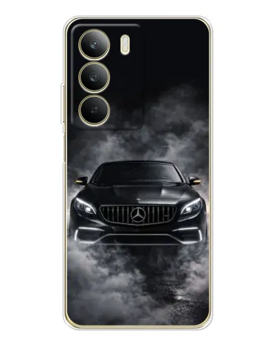 Чохол для Realme C71 з картинкою «Mercedes у диму» Чохол для Realme C71 з картинкою «Mercedes у диму»