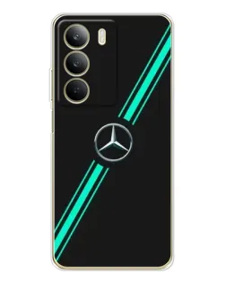 Чохол для Realme C71 з картинкою «Спортивні лінії Mercedes» Чохол для Realme C71 з картинкою «Спортивні лінії Mercedes»