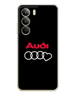 Чохол для Realme C71 з картинкою «Логотип Audi Heart»