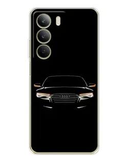 Чохол для Realme C71 з картинкою «Audi — нічний контур»