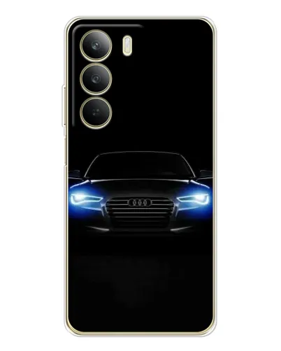 Чохол для Realme C71 з картинкою «Audi в неоні» Чохол для Realme C71 з картинкою «Audi в неоні»