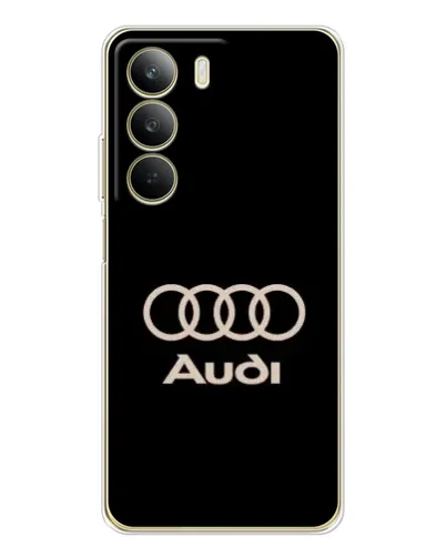 Чохол для Realme C71 з картинкою «Audi — золотий логотип» Чохол для Realme C71 з картинкою «Audi — золотий логотип»