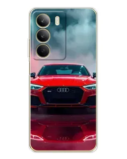 Чохол для Realme C71 з картинкою «Audi RS — червоний стиль»