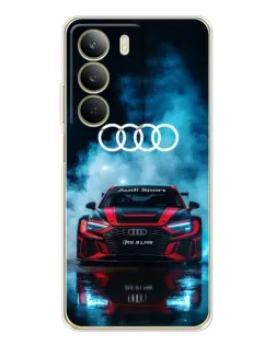 Чохол для Realme C71 з картинкою «Audi Sport — неон»