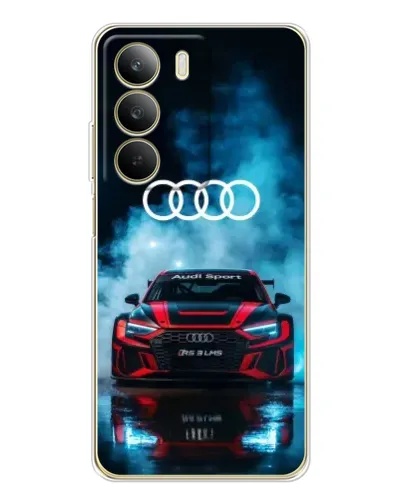 Чохол для Realme C71 з картинкою «Audi Sport — неон» Чохол для Realme C71 з картинкою «Audi Sport — неон»