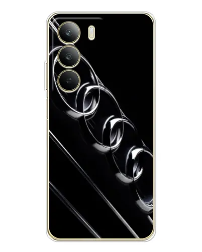 Чохол для Realme C71 з картинкою «Audi — абстрактні кільця» Чохол для Realme C71 з картинкою «Audi — абстрактні кільця»
