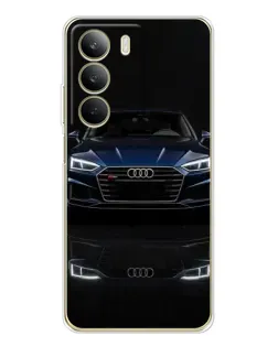 Чохол для Realme C71 з картинкою «Audi — нічне відображення»