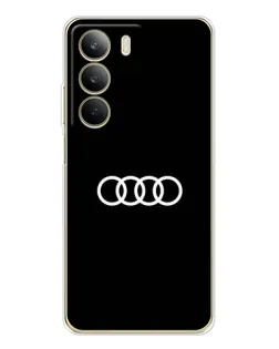 Чохол для Realme C71 з картинкою «Audi White Logo»