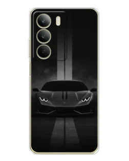 Чохол для Realme C71 з картинкою «Lamborghini симетрія доріг»
